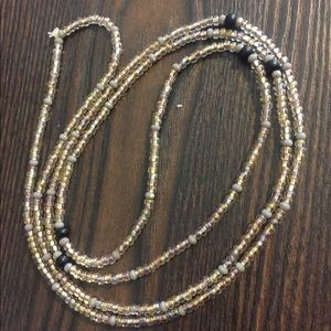 Shine Beaded Double Wrap Necklace